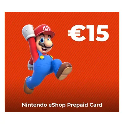 Nintendo eShop Prepaid Card €15 DE Key