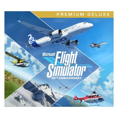 Microsoft Flight Simulator 40th Anniversary Premium Deluxe Edition Steam Altergift