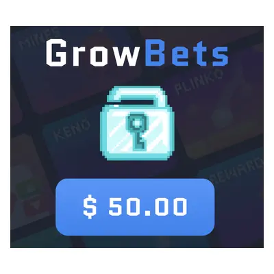 GrowBets.net $50 Gift Card