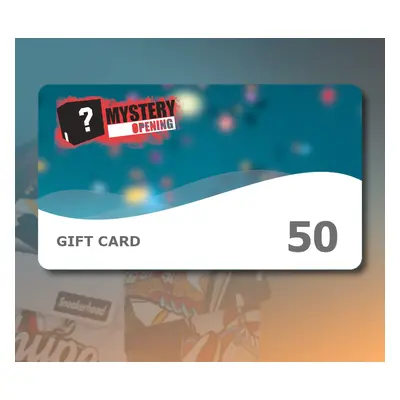 MysteryOpening 50 USD Gift Card