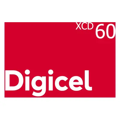 Digicel 60 XCD Mobile Top-up KN