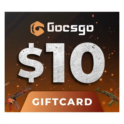 Gocsgo $10 Gift Card