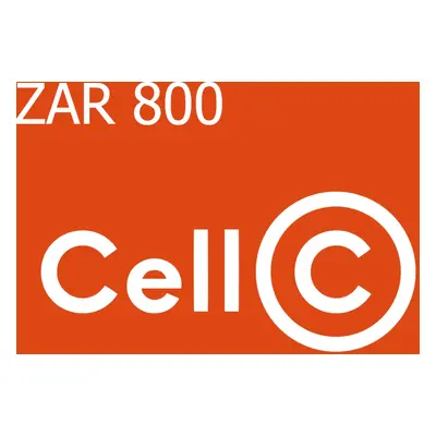 CellC 800 ZAR Mobile Top-up ZA