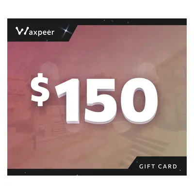 WAXPEER $150 Gift Card