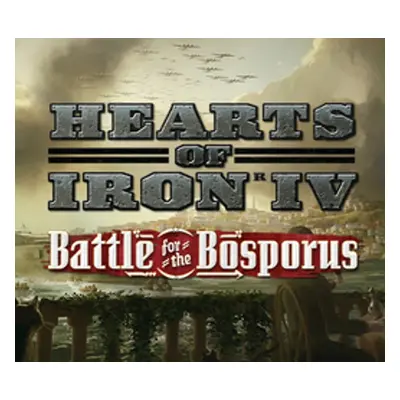 Hearts of Iron IV - Battle for the Bosporus DLC Steam Altergift