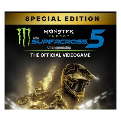 Monster Energy Supercross 5 - Special Edition EU XBOX One / Xbox Series X|S CD Key