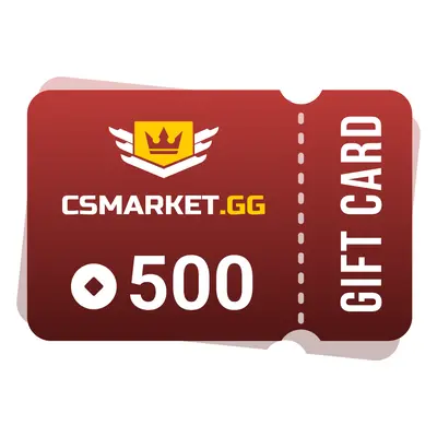 CSMARKET.GG 500 Gems Gift Card