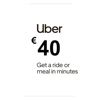 Uber €40 NL Gift Card