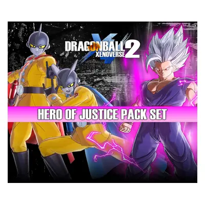 Dragon Ball: Xenoverse 2 - Hero of Justice Pack Set DLC PC Steam CD Key