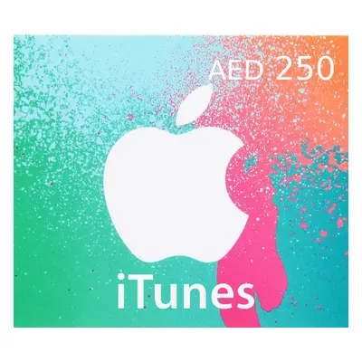 iTunes 250 AED AE Card