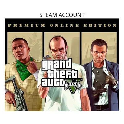 Grand Theft Auto V: Premium Online Edition PS5 Account