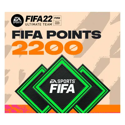 FIFA 22 Ultimate Team - 2200 FIFA Points EU EA App CD Key