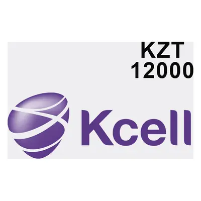 Kcell 12000 KZT Mobile Top-up KZ