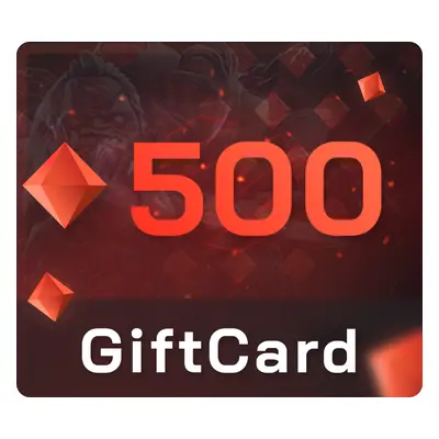 Dota Clash 500 Gem Gift Card