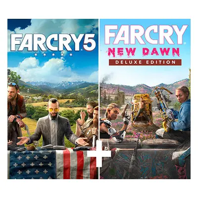 Far Cry 5 + Far Cry New Dawn Deluxe Edition Bundle Steam Account