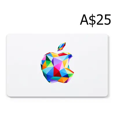 Apple A$25 Gift Card AU