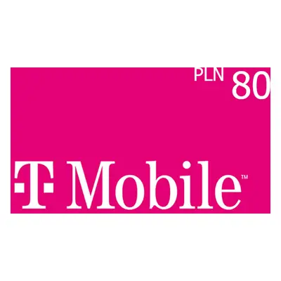 T-Mobile 80 PLN Mobile Top-up PL