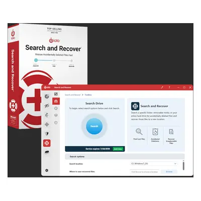 iolo Search and Recover Key (1 Year / 1 PC)