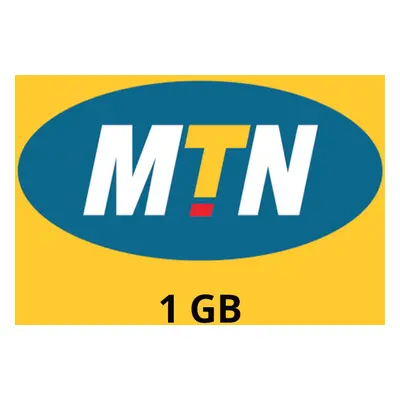 MTN 1 GB Data Mobile Top-up SZ (Valid for 1 Week)