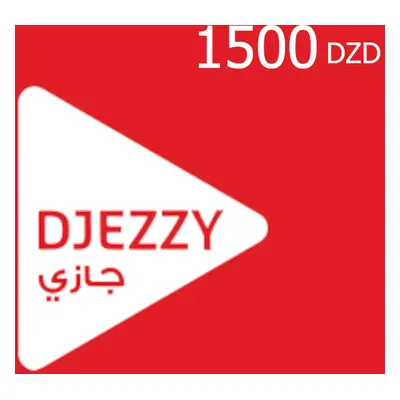 Djezzy 1500 DZD Mobile Top-up DZ