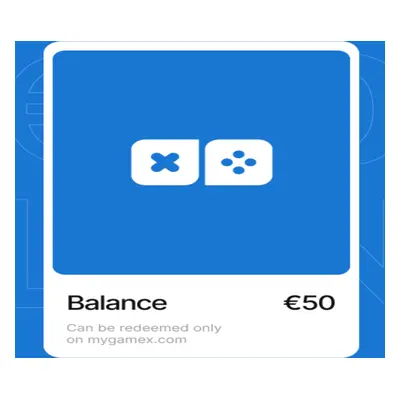 MyGameX €50 Balance Gift Card