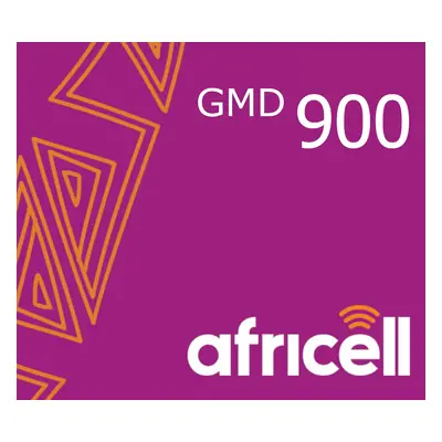 Africell 900 GMD Mobile Top-up GM