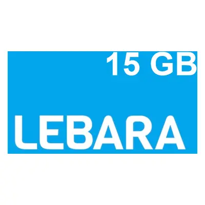 Lebara 15GB Data Mobile Top-up ES