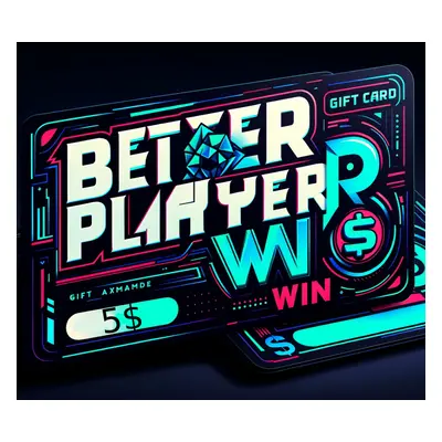 BetterPlayerWin 5 Coins Gift Card