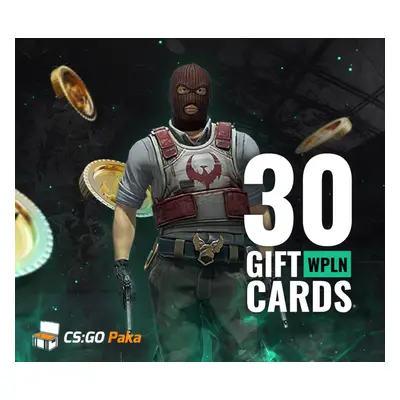 CSGOPaka 30 PLN Gift Card