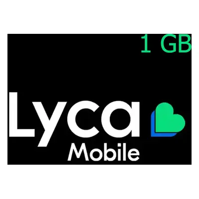 Lyca Mobile 1 GB Data Gift Card ZA