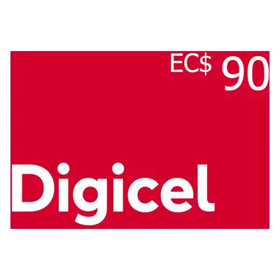 Digicel EC$90 Mobile Top-up AG