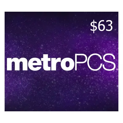 MetroPCS $63 Mobile Top-up US