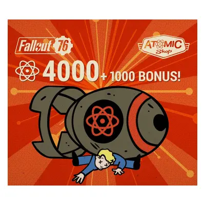 Fallout 76 - 4000 (+1000 Bonus) Atoms XBOX One CD Key