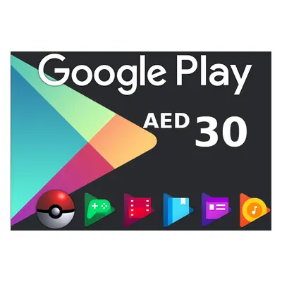 Google Play AED 30 AE Gift Card