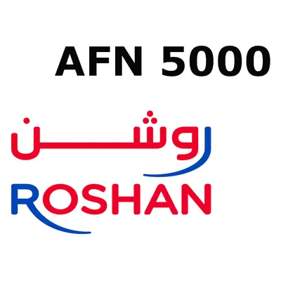 Roshan 5000 AFN Mobile Top-up AF