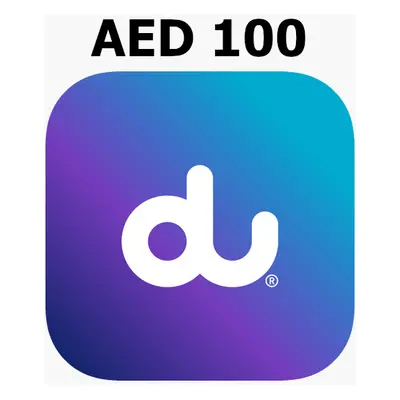 Du 100 AED Mobile Top-up AE