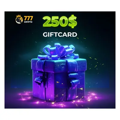 777Crypto $250 Gift Card