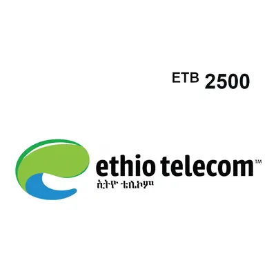 Ethiotelecom 2500 ETB Mobile Top-up ET