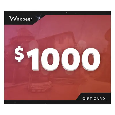 WAXPEER $1000 Gift Card