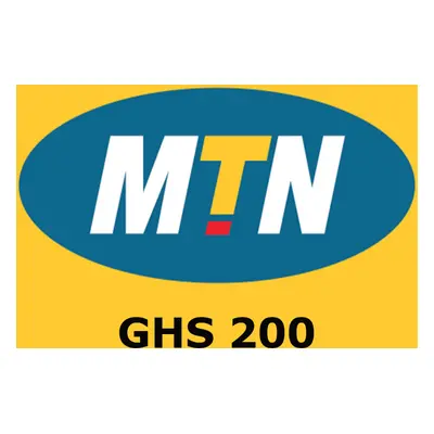 MTN 200 GHS Mobile Top-up GH