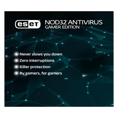 ESET NOD32 Antivirus Gamer Edition 2024 Key (1 Year / 1 PC)