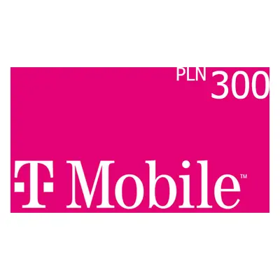 T-Mobile 300 PLN Mobile Top-up PL