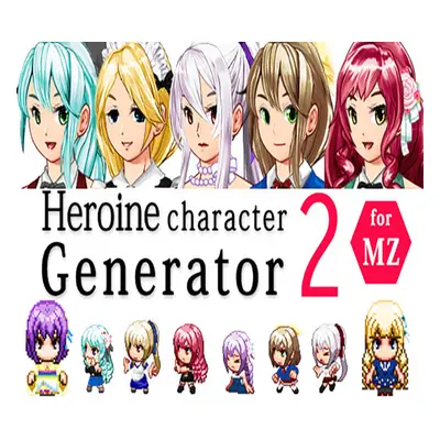 RPG Maker MV - Heroine Character Generator 2 DLC EU Steam CD Key