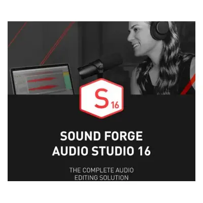 SOUND FORGE Audio Studio 16 EU Digital Download CD Key