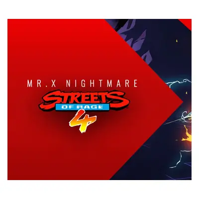 Streets Of Rage 4 - Mr. X Nightmare DLC AR XBOX One / Xbox Series X|S CD Key