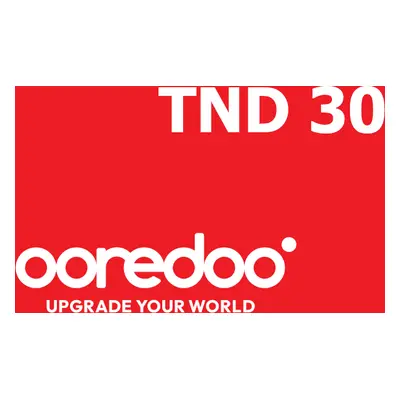 Ooredoo 30 TND Mobile Top-up TN