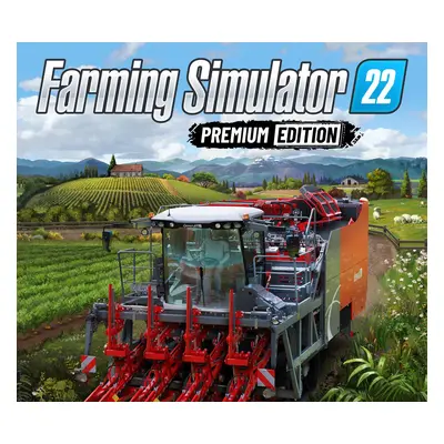 Farming Simulator 22: Premium Edition EU Steam CD Key