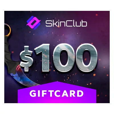 Skin.Club $100 Gift Card