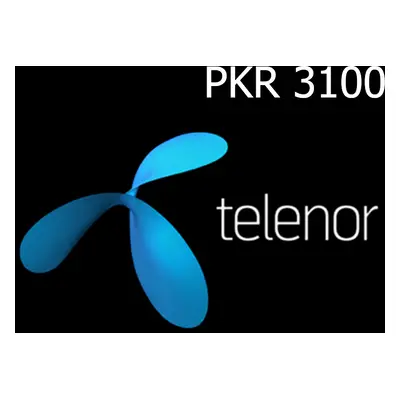 Telenor 3100 PKR Mobile Top-up PK