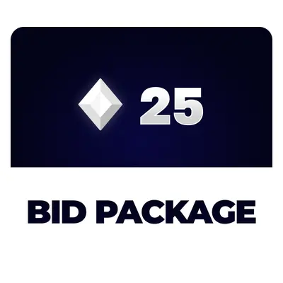 SkinAuctions 25 Bids Package